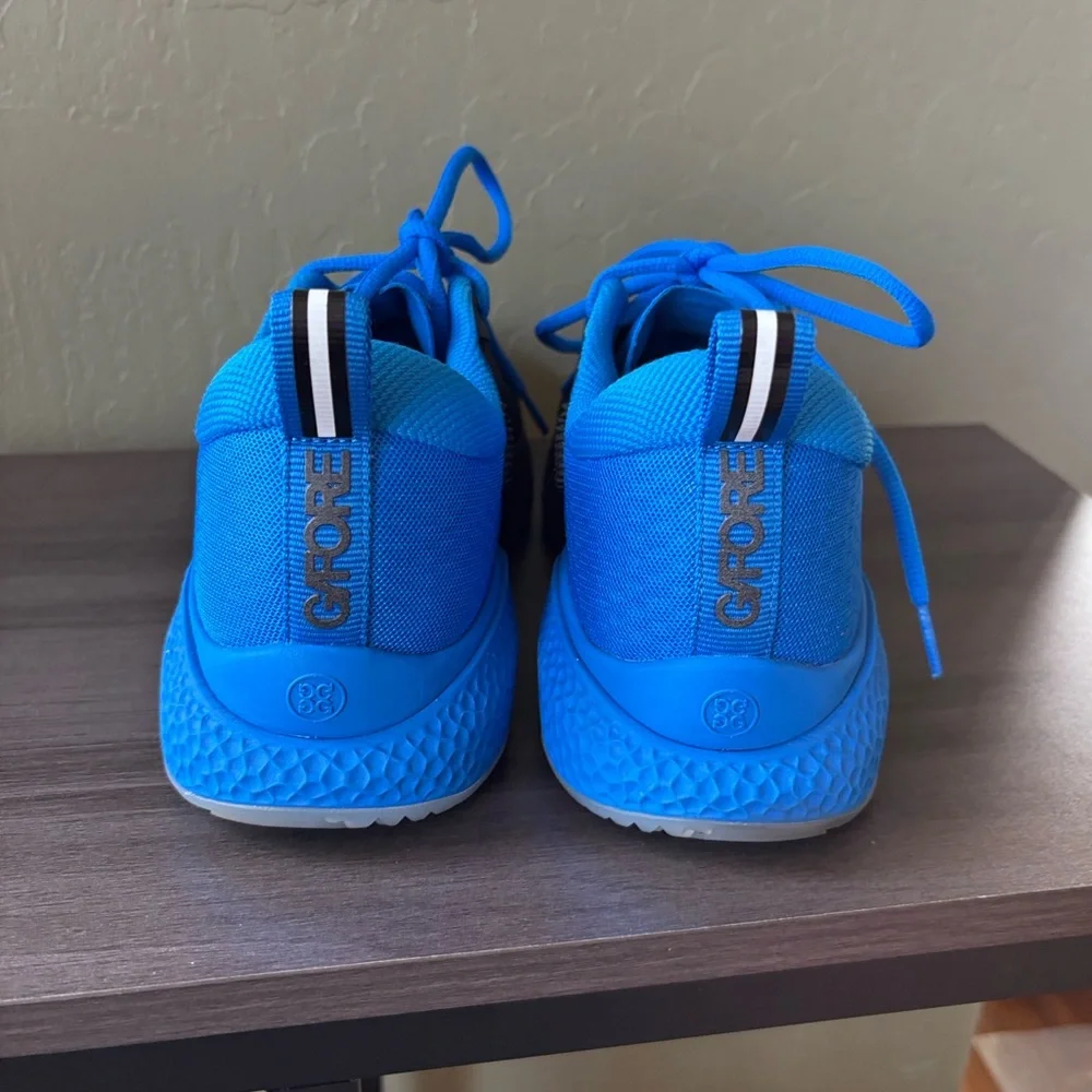 G/Fore‎ Qrt1 Full Drip Court Shoe Color Blue Racer Style GMF000016 Size 7 EU 40